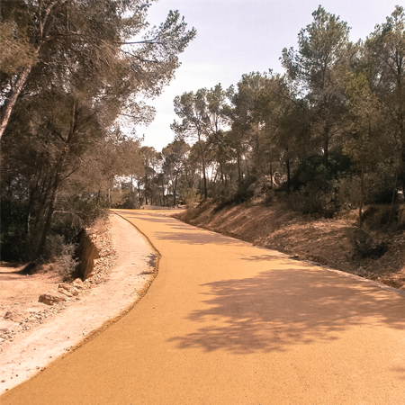 Pavimentación camino S'Almudaina -Puerto de Andratx-